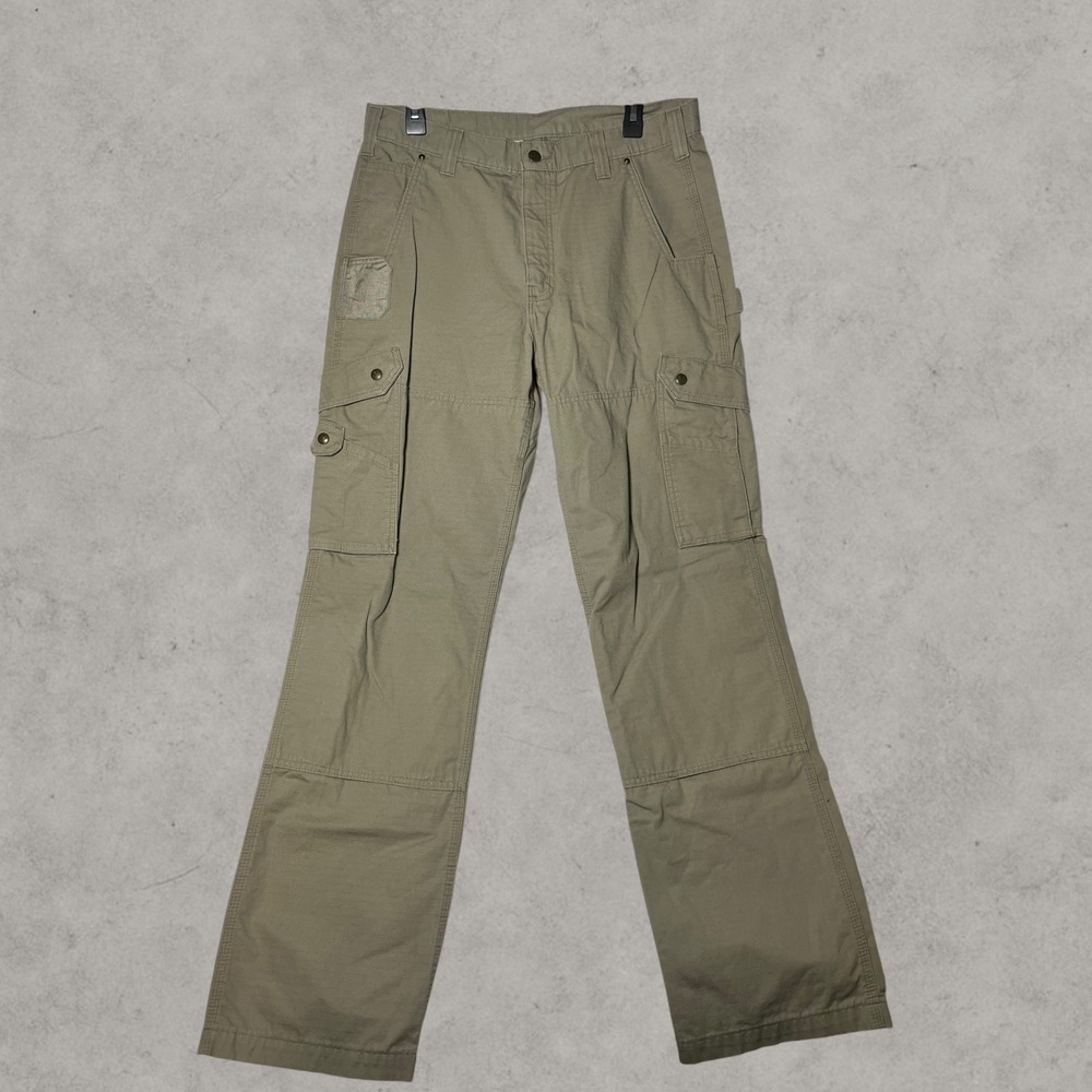 Carhartt B342DES Relaxed Fit Ripstop Cargo Work Pants Desert Tan 34x34